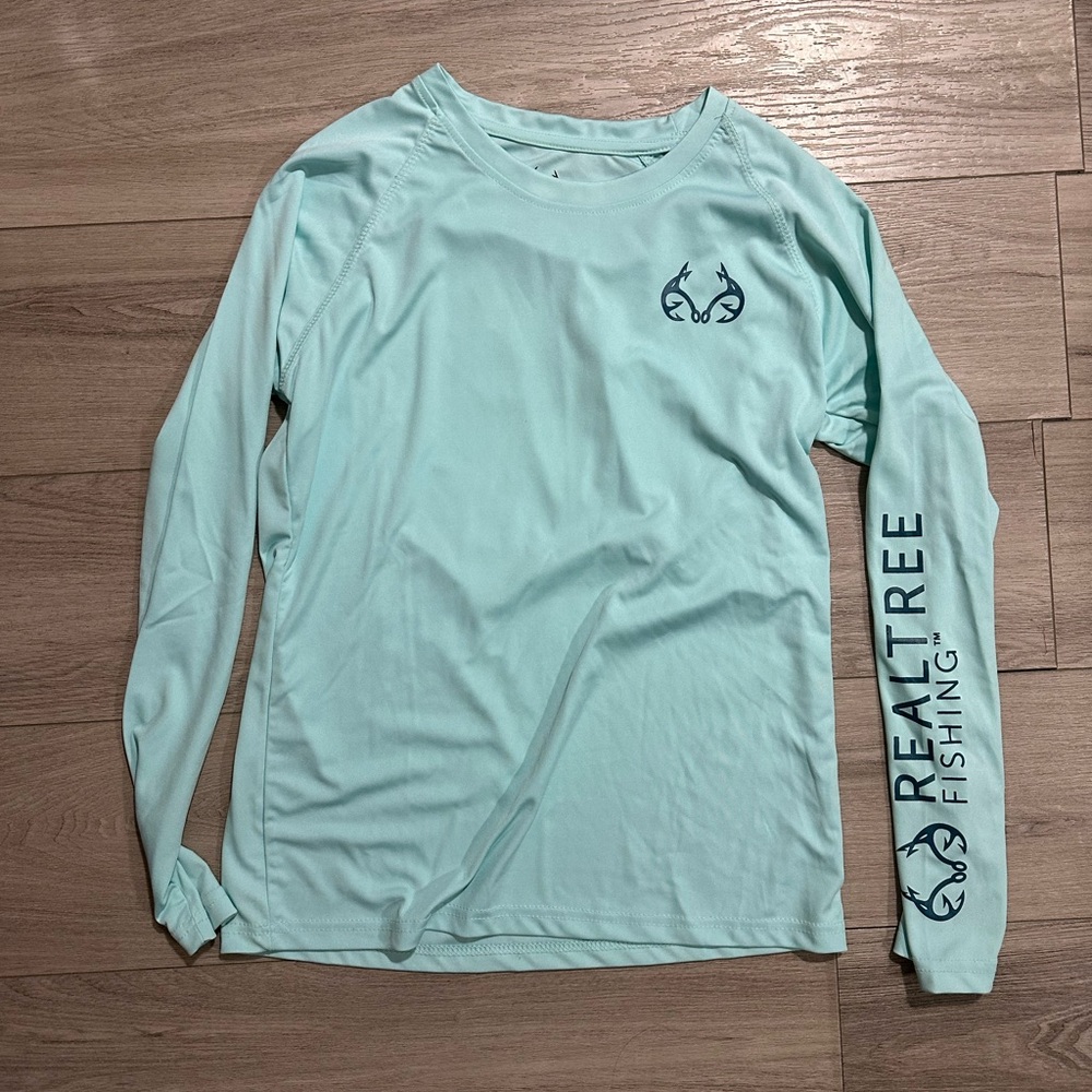 Realtree Willow Trails Mint Green Shirt